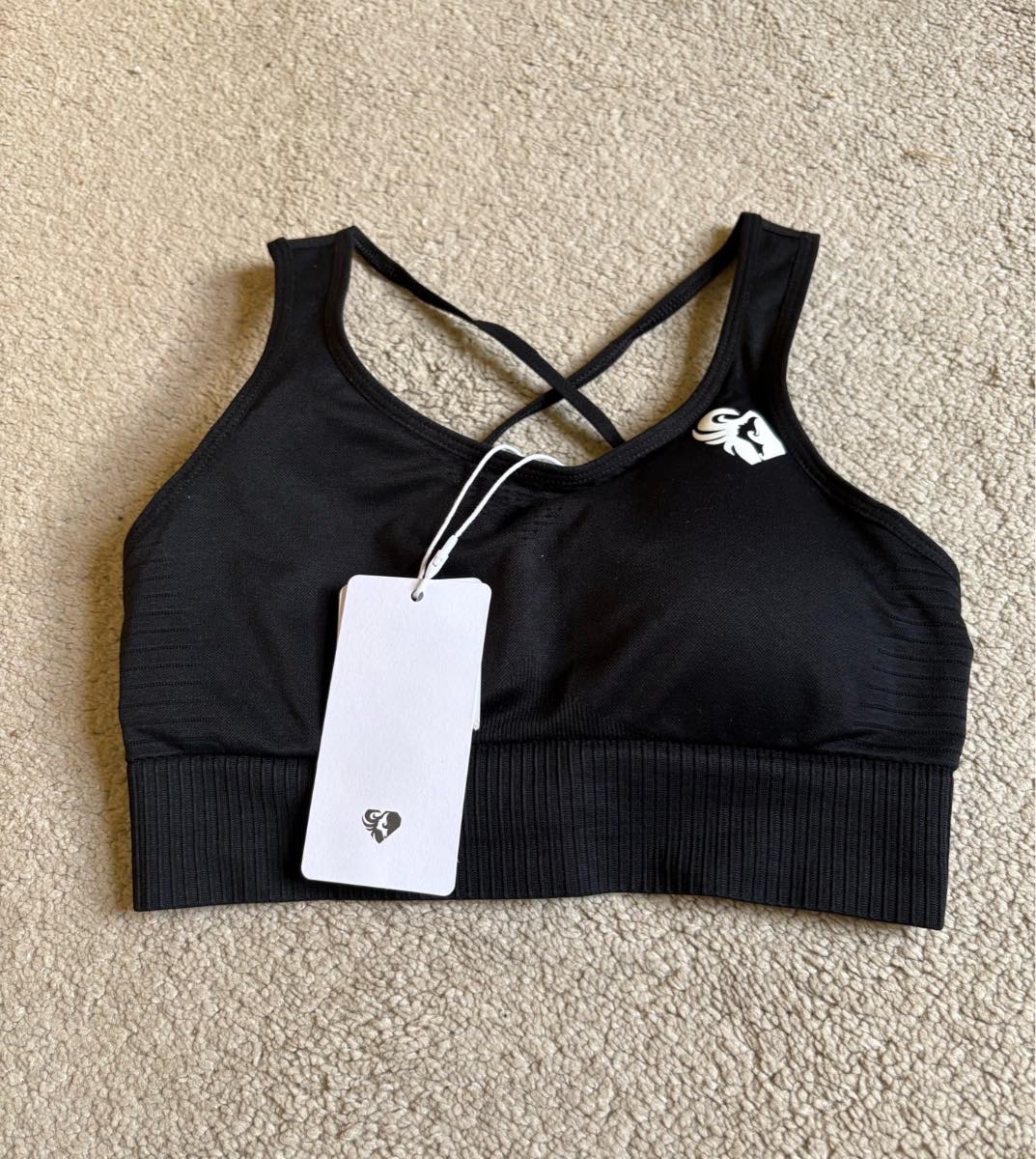 Women’s Best black sports bra, XS
