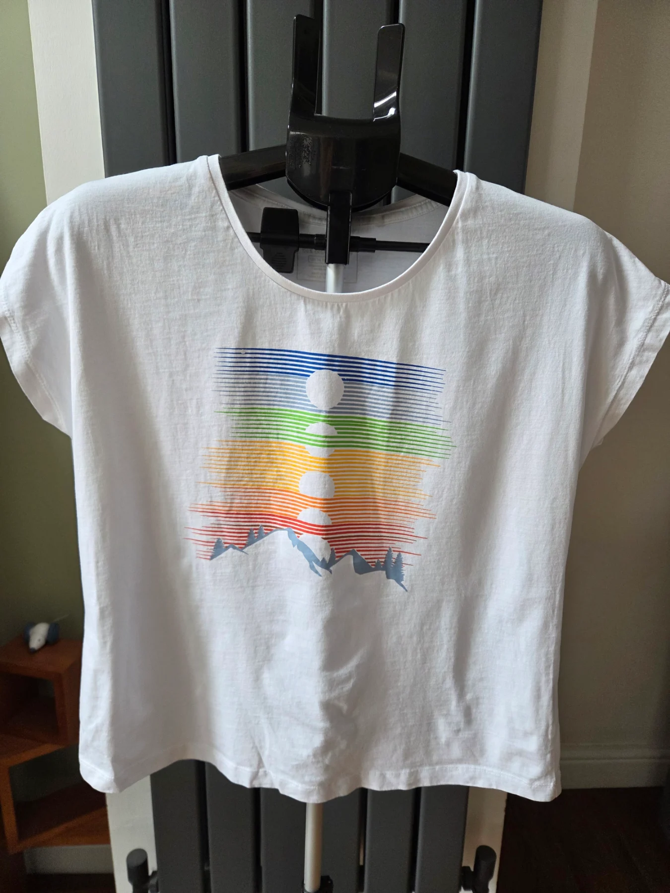 Mountain Warehouse Graphic T-Shirt White Size 14