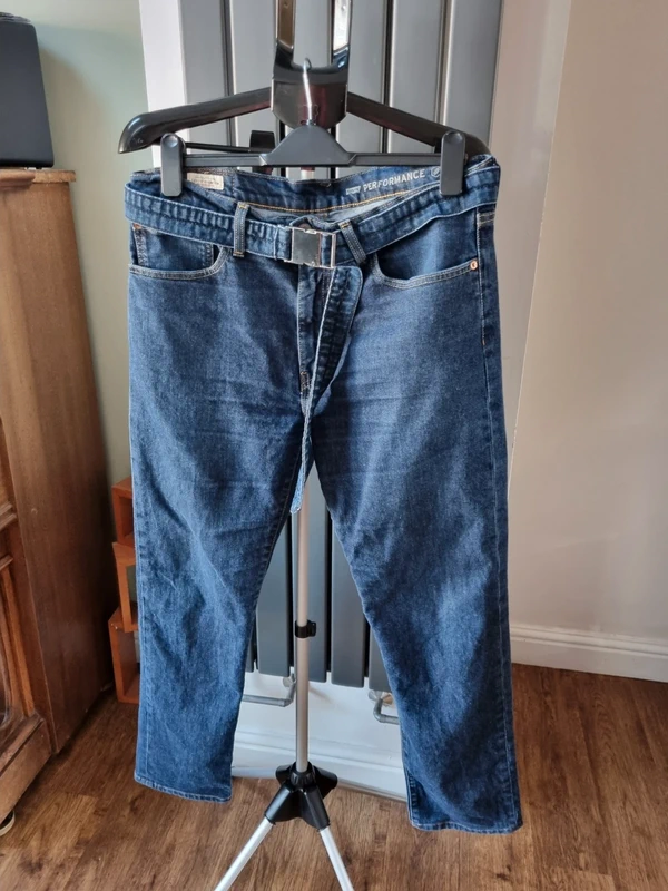 Levi's Premium 502 Taper Performance Jeans Blue W36 L34