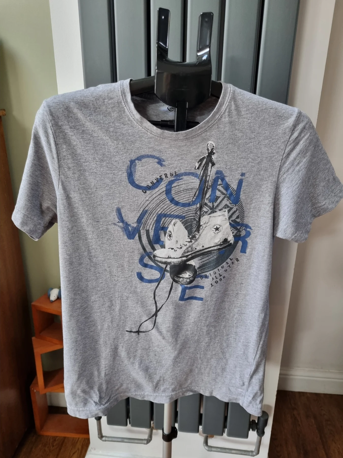 Converse Chuck Taylor All Star Graphic T Shirt Grey S