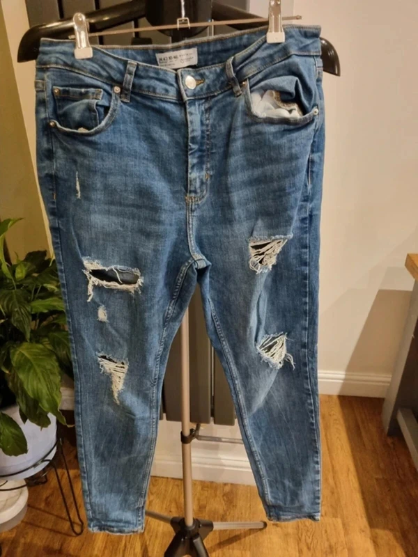 Primark Denim Co. Distressed Jeans, Women’s UK 14