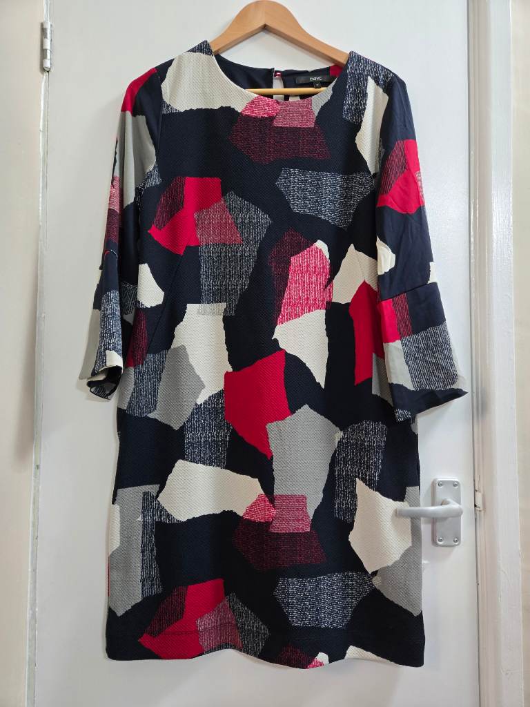 Next - Size 12 - Retro 1960s mod style - Quirky twee - Eclectic - Shift dress