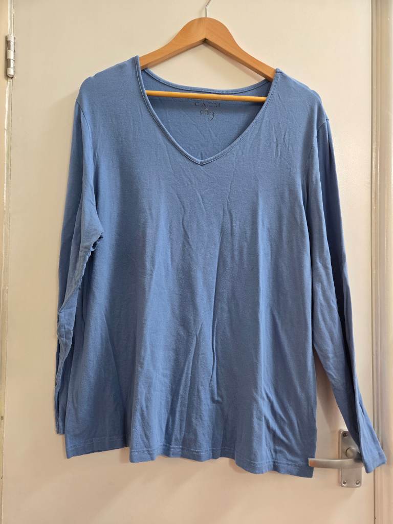 George - 20/22 - Loungewear - Normcore - Coastal grandmother - Super soft lounge top