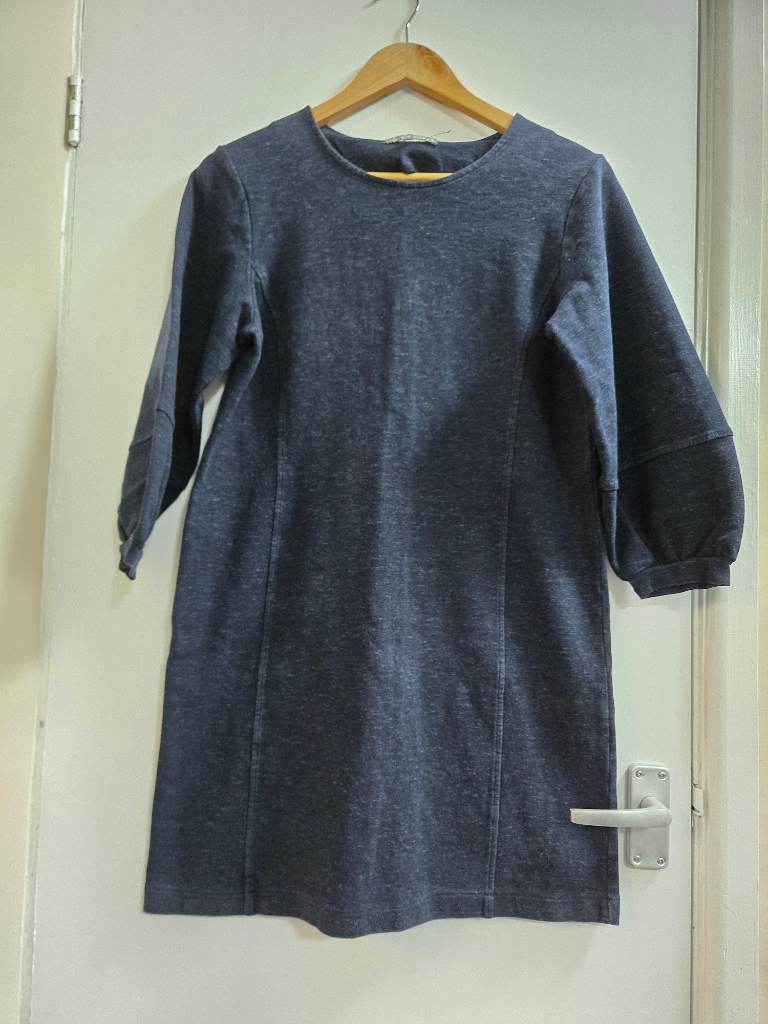 Oliver bonas - size 12 - normcore - workleisure - heavy cotton - clean girl - dress