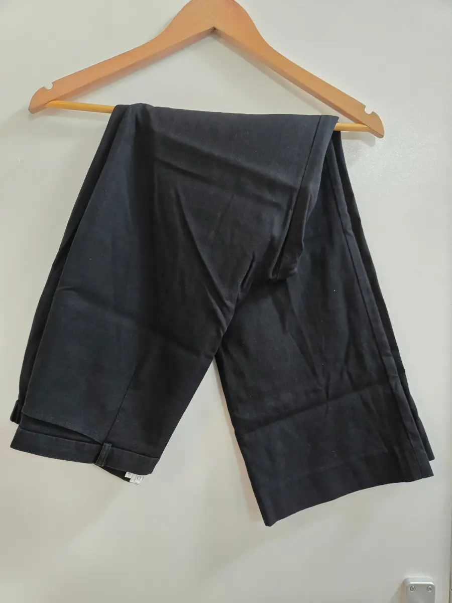 Cotswold Collection Black Tailored Wide Leg Professional Formal Trousers - Size 14