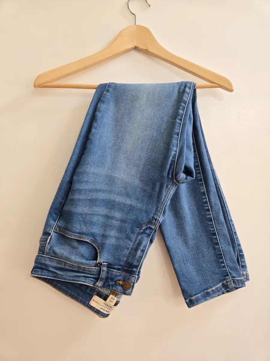 White Stuff Skinny Fit Blue English Countryside Jeans - Size 12