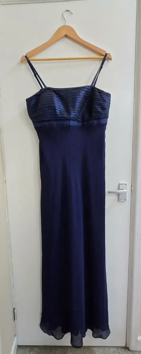 Debut by Debenhams Midnight blue vintage evening dress - Size 14