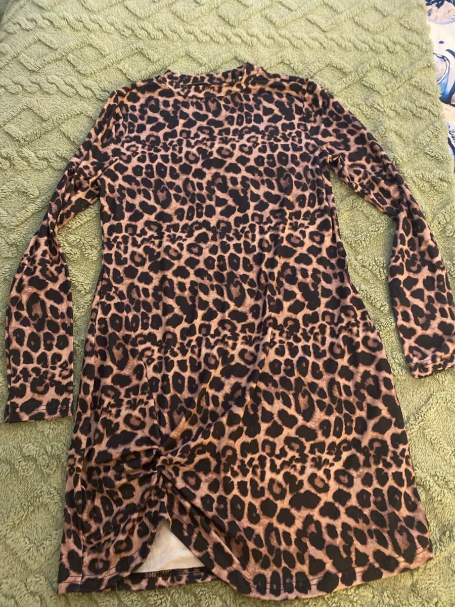 SHEIN leopard dress size 10/12