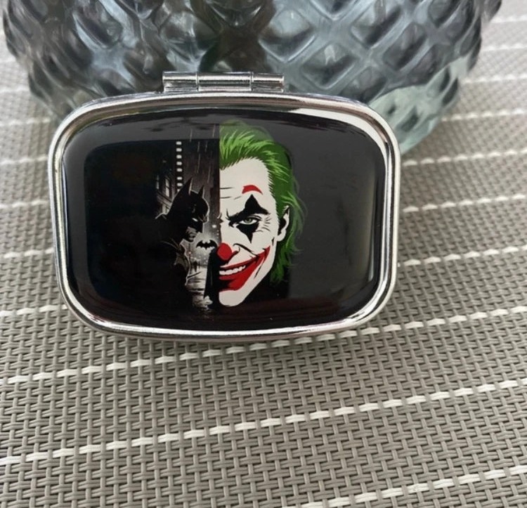 Joker and Batman pill box