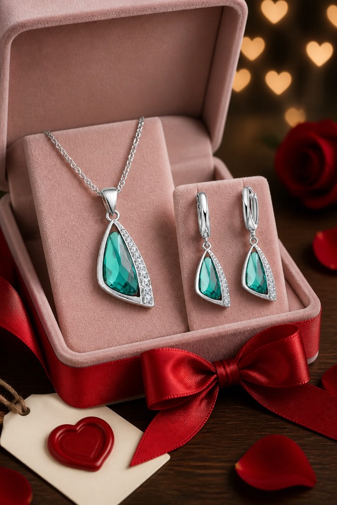 Austrian crystal necklace set RRP £55