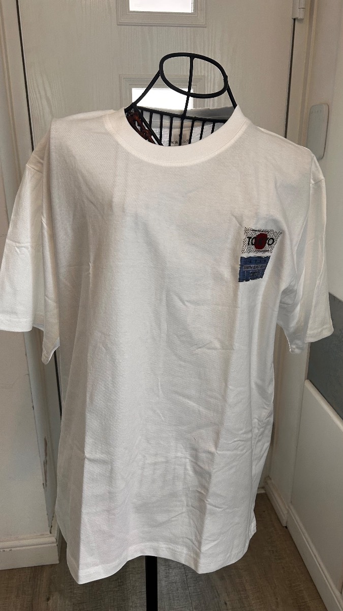 White Tokyo Japan graphic T shirt