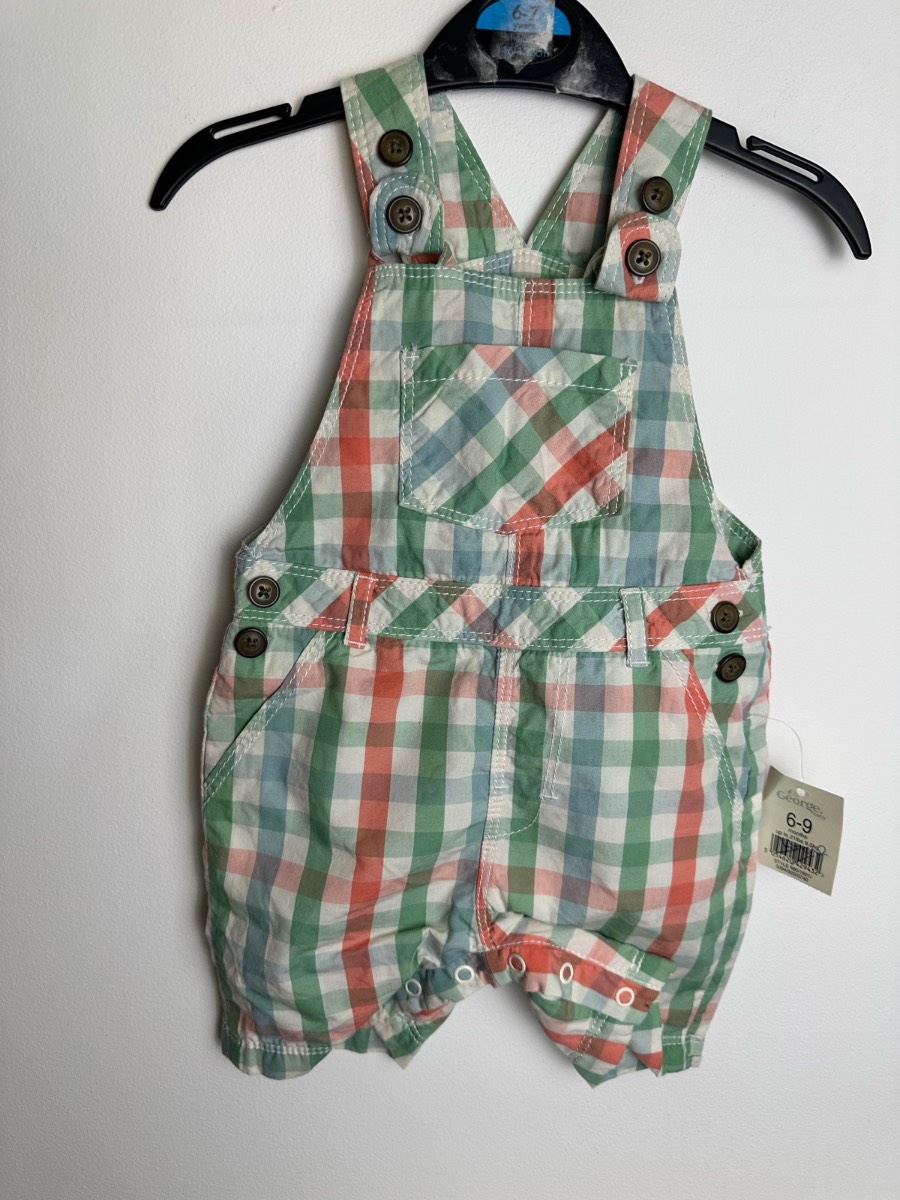 Boys summer 6-9 dungarees colors holiday summer