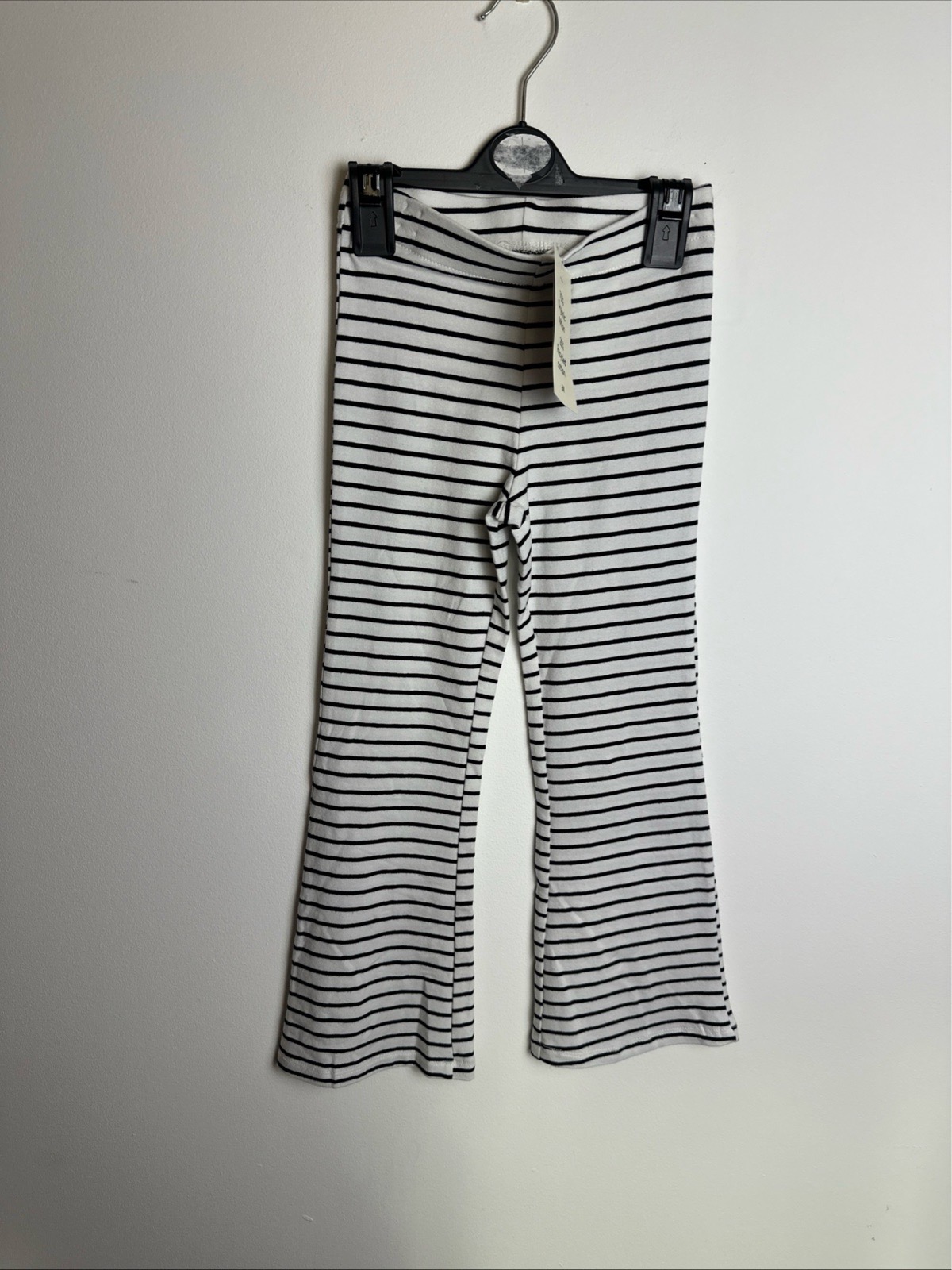H&M Girls Striped Flared Leggings/Trousers – Age 4-5 Years – New With Tags