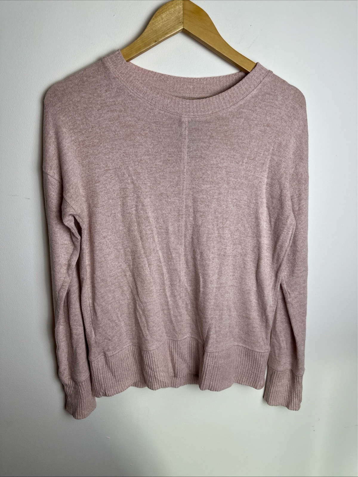 Next Womens Jumper Size 8 Pink Lightweight Soft Knit Long Sleeve Sweater