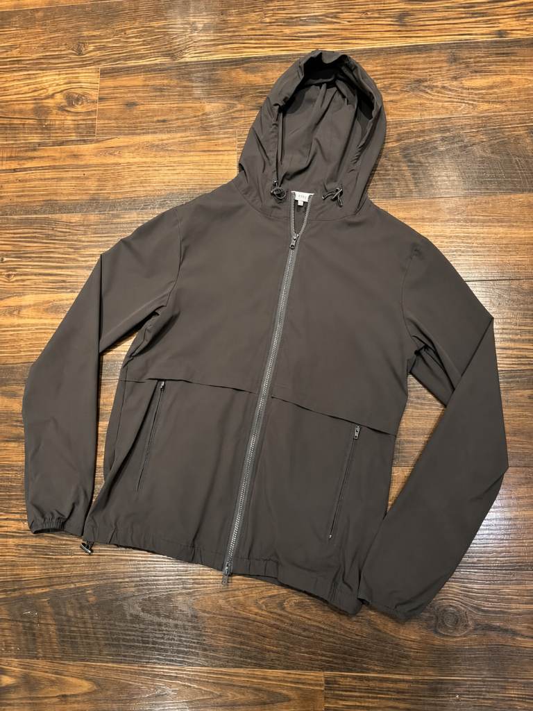 ARNE Grey Wind Breaker Jacket - Mens Small