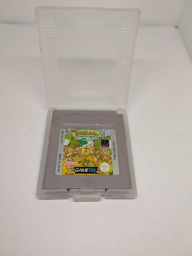 Gameboy Game Cartridge Humans 1992 Untested 20.4G