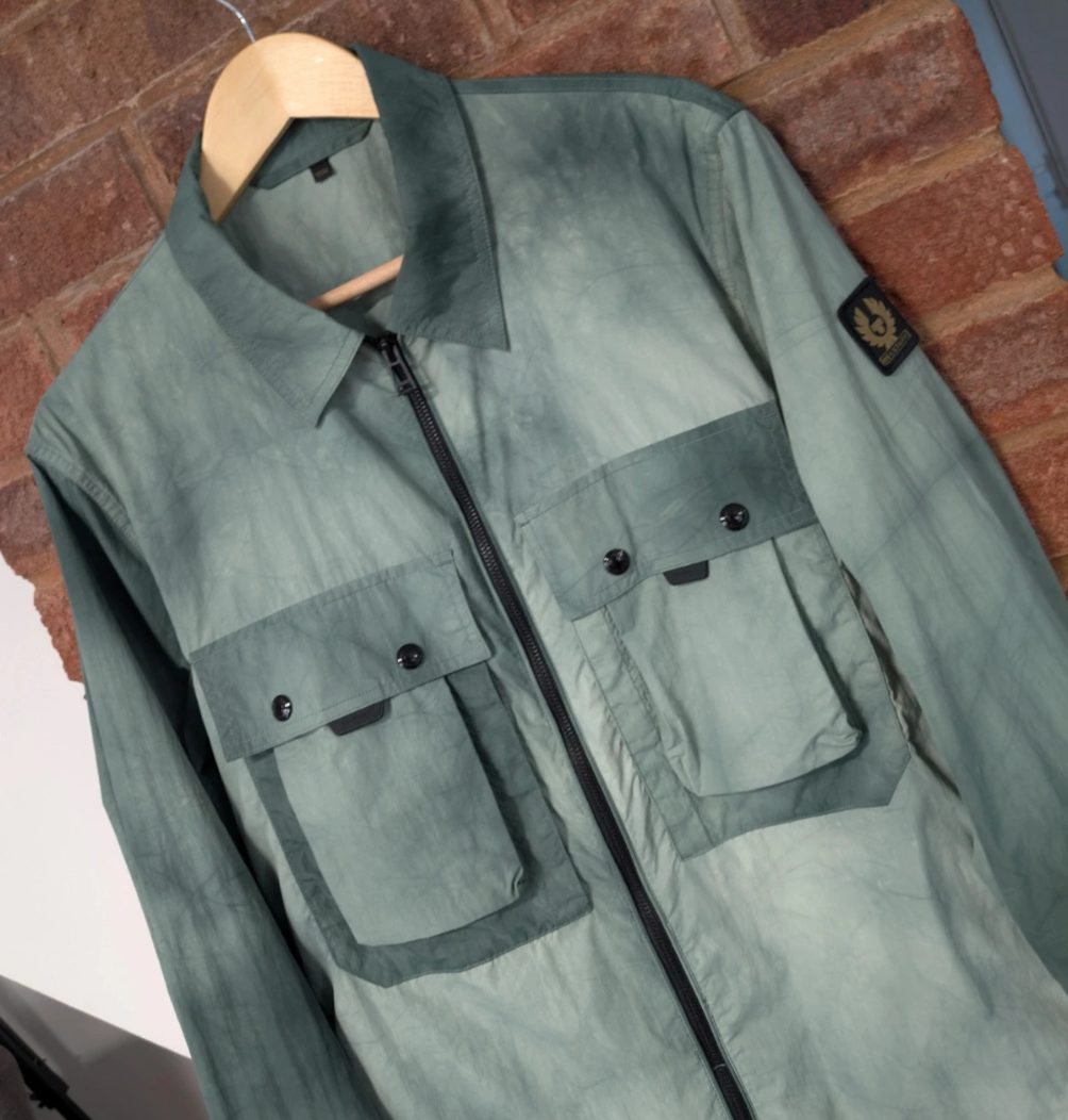 Belstaff tactical wave dye overshirt