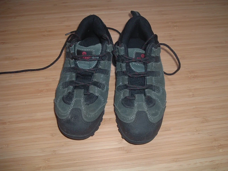 size 5 38 hi tec adventure st grey suede hiking walking trainers