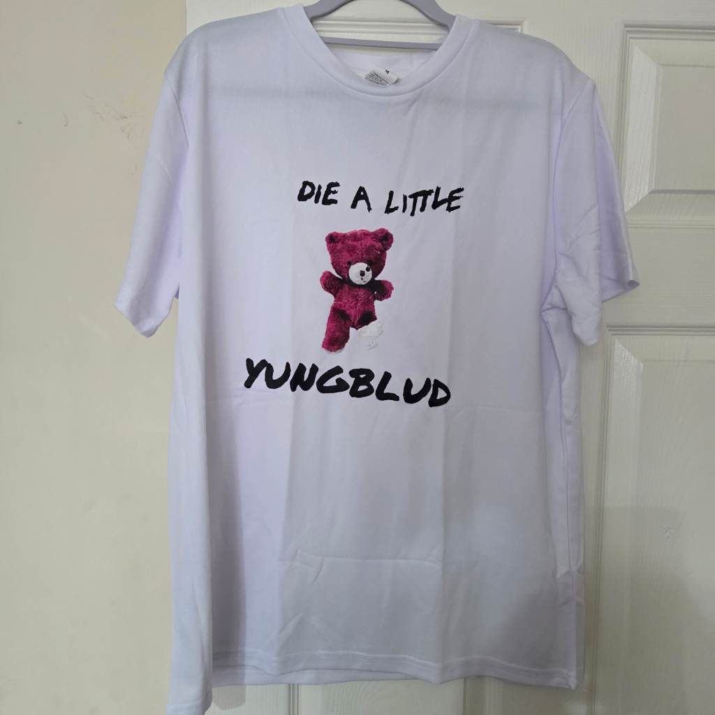 Yungblud tee - white - new - medium