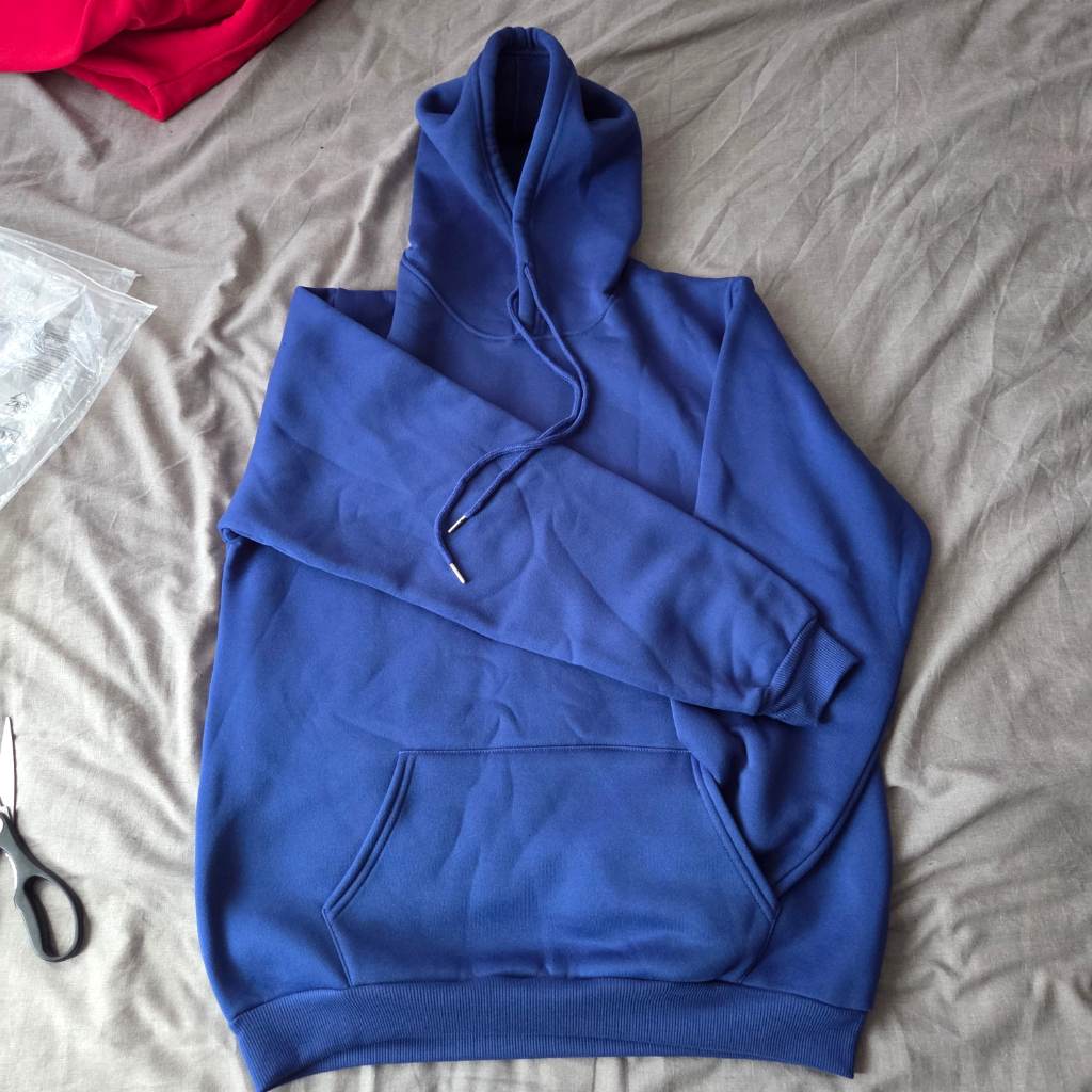 Yungblud hoodie - small - blue - new