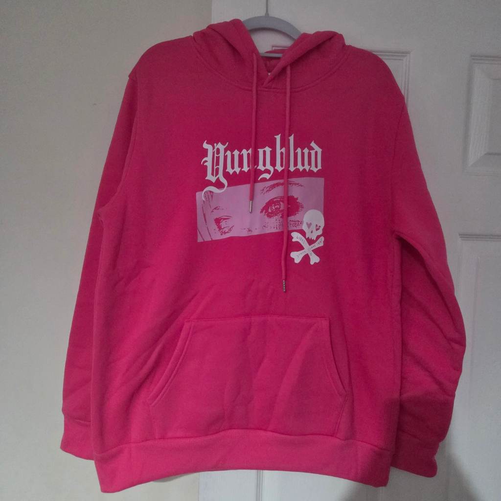 Yungblud hoodie - medium - pink