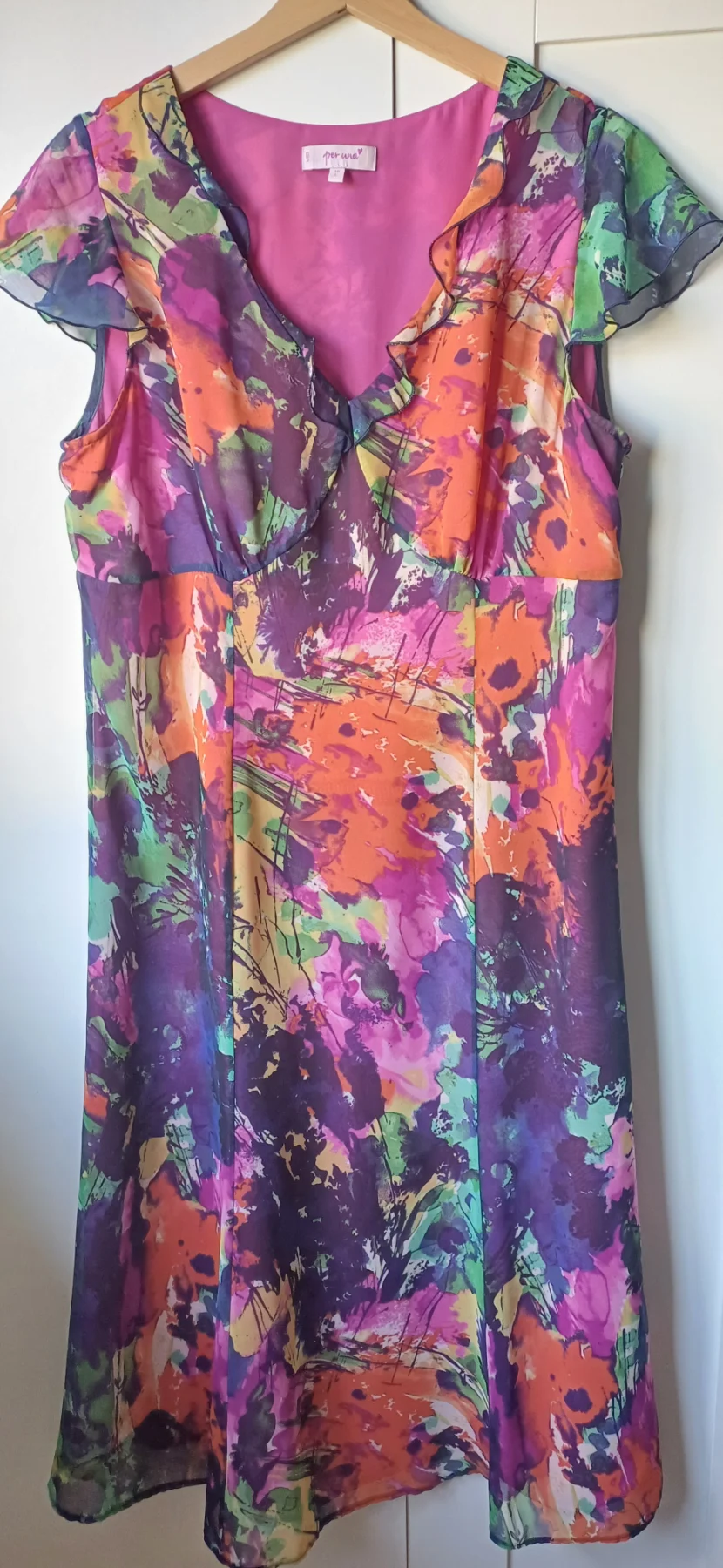 Per Una bright floral dress size 16