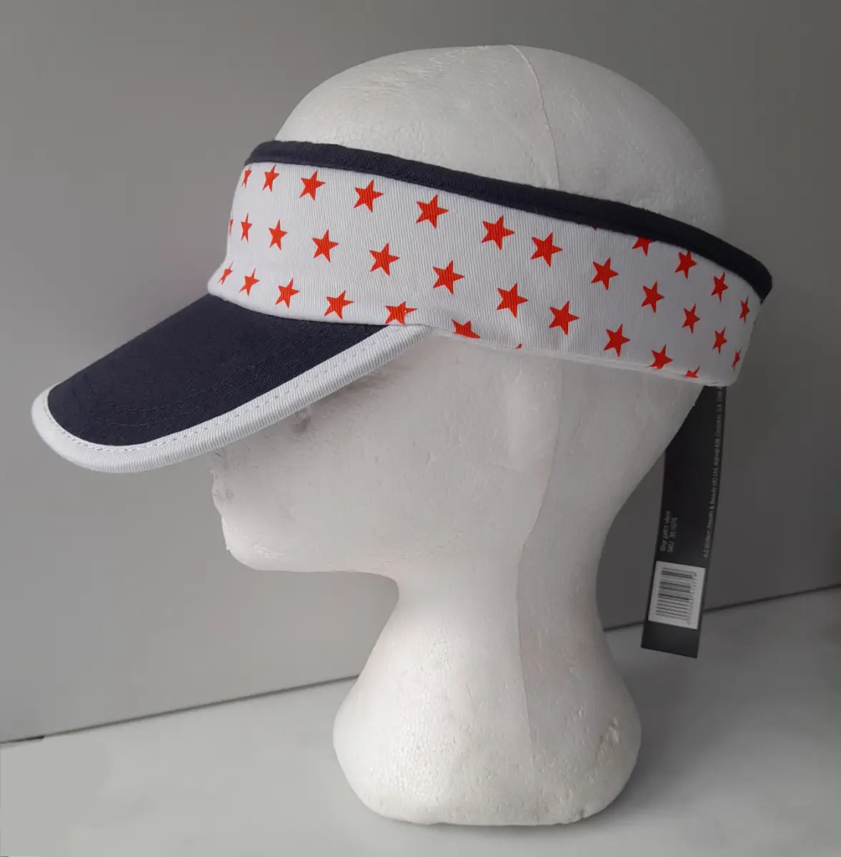80's retro vibe tennis/golf sun visor. half cap. bnwt