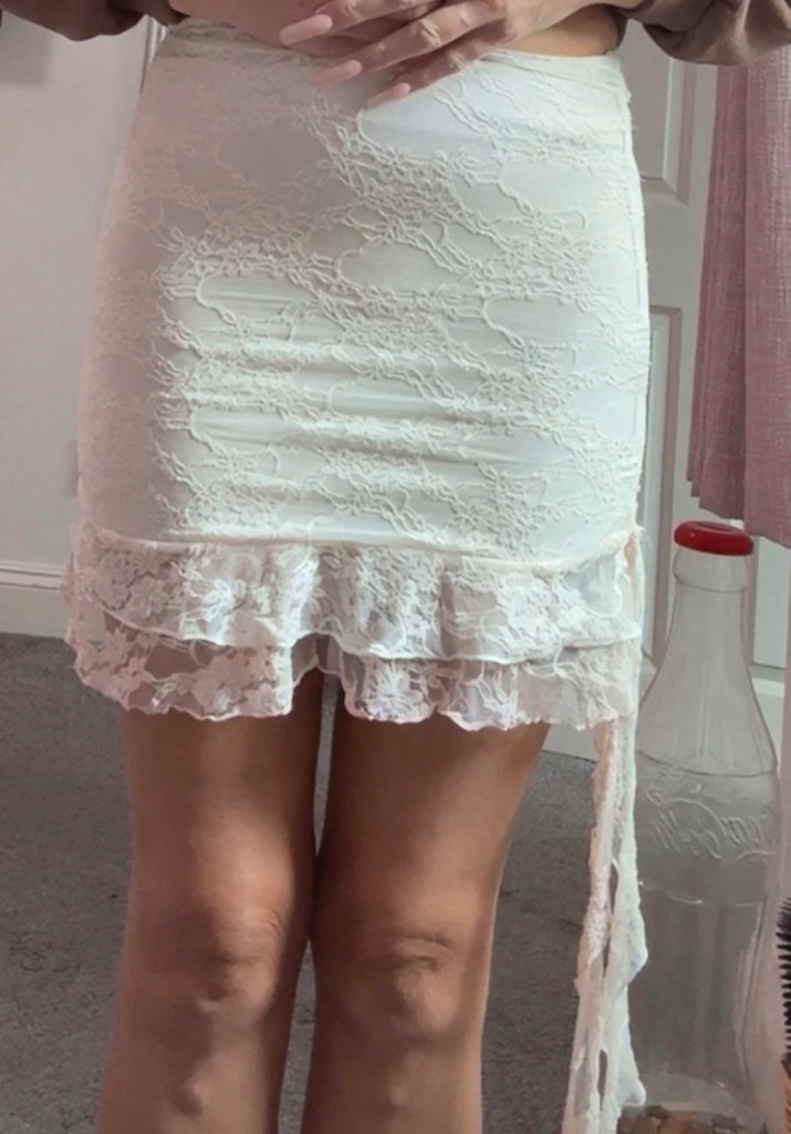 Cute Mini ski skirt