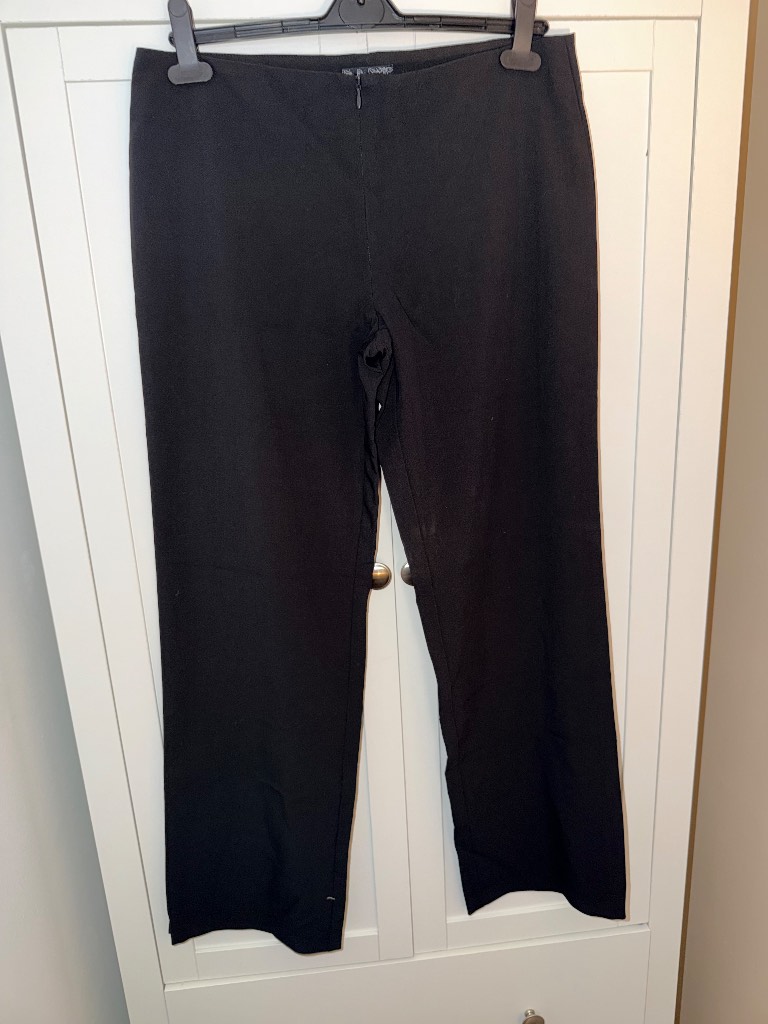 Ladies Size 12 Straight Leg Trousers