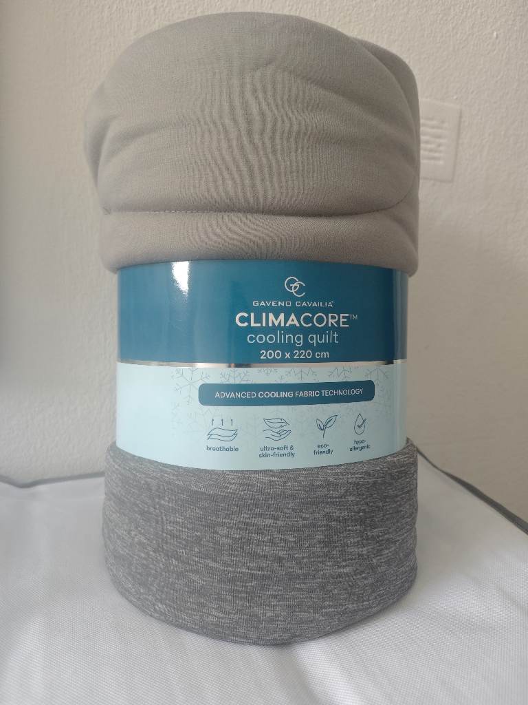 Cooling Blanket Climacore Arc-Chill  King Size 200x220cm Charcoal Grey