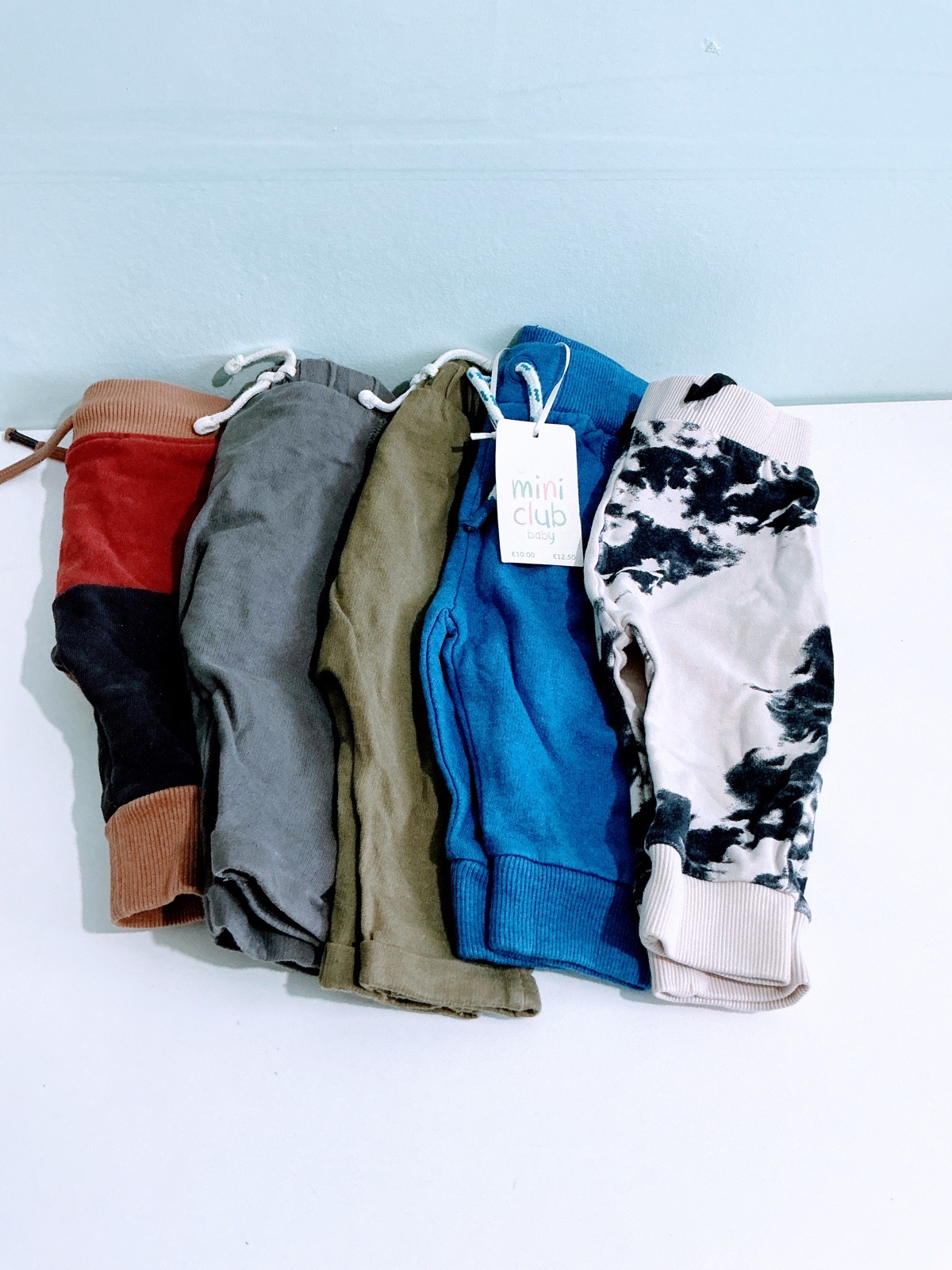 Baby boys jogging bottom bundle joggers 3-6 months