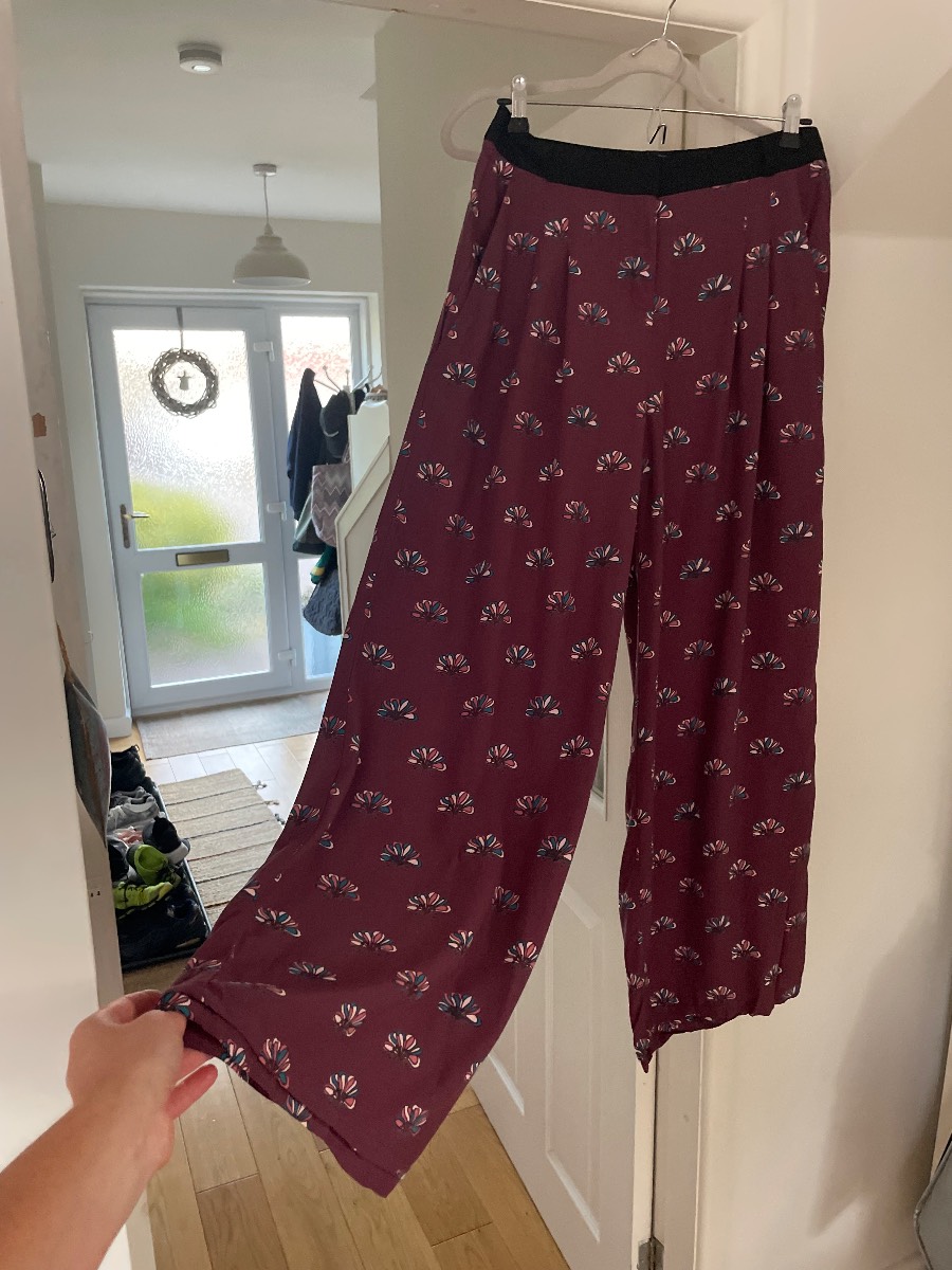 River Island wide-leg trousers Size 10