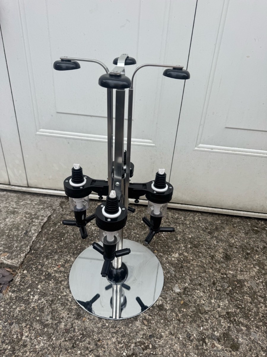 Optic 4 way spirit bottle dispenser bar drink