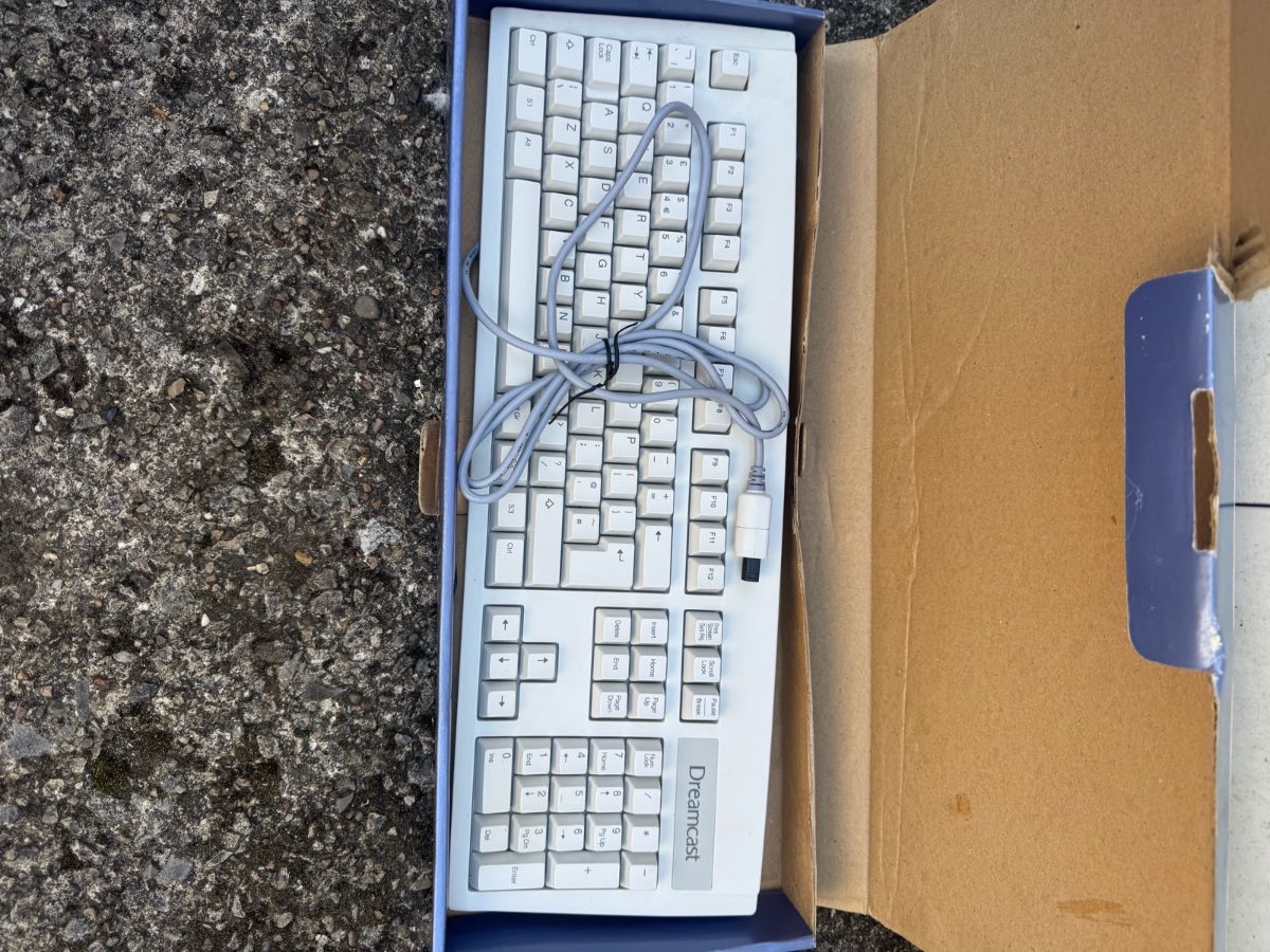 Dreamcast sega keyboard computer console Vintage retro