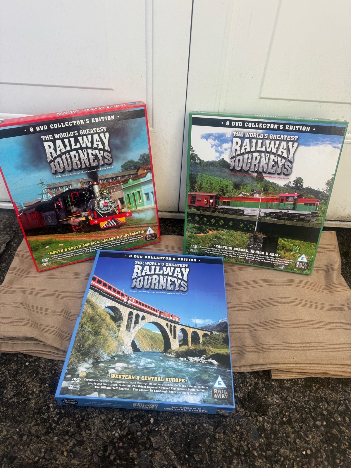 The worlds greatest railway journeys collectors edition 24 DVD’s