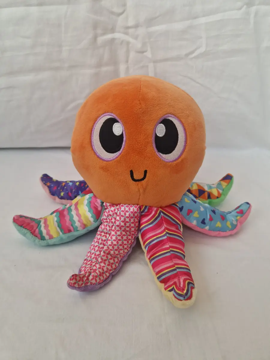 Octopus Plush Sensory Baby Toy - Sounds/vibrates - Ex.Condtion