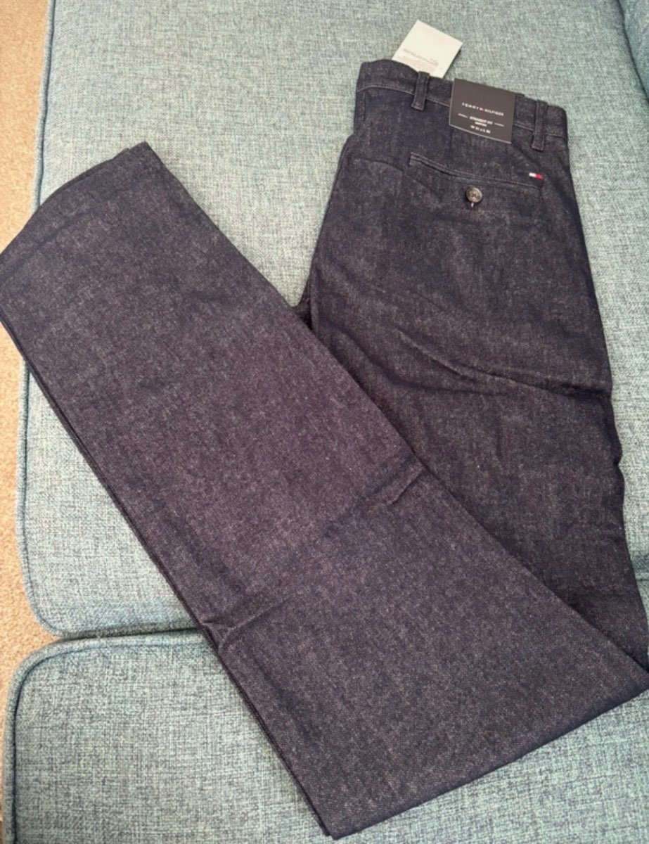 Tommy Hilfiger men’s Denton brushed marl soft jeans W31 L36