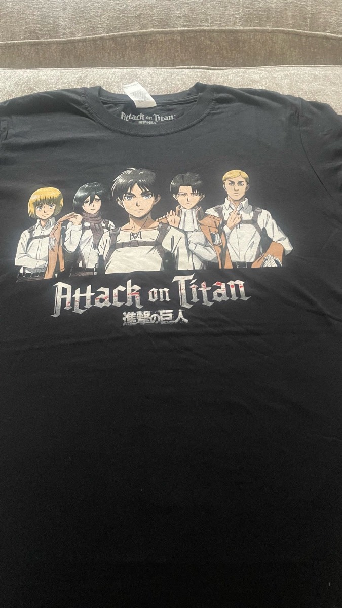 Attack on Titan t shirt.