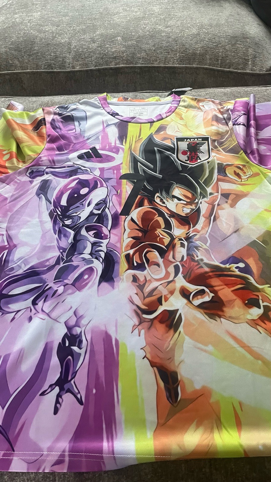 Dragon ball Japan goku Frieza concept jersey