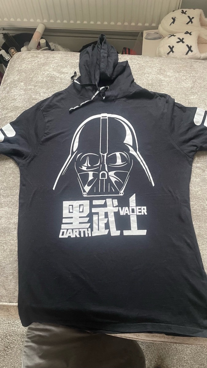 Star Wars darth vader hooded t shirt