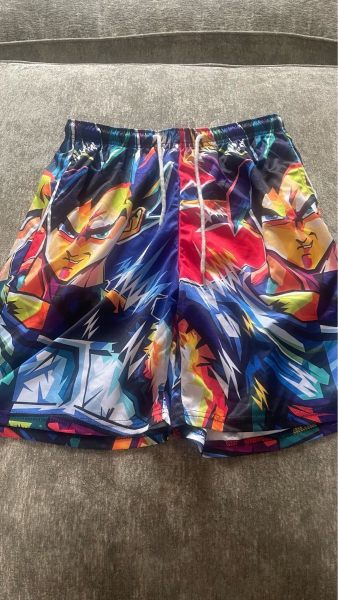 Dragon ball shorts goku vegeta