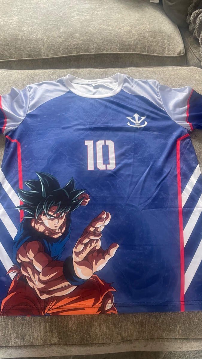 Dragon ball blue Goku t shirt