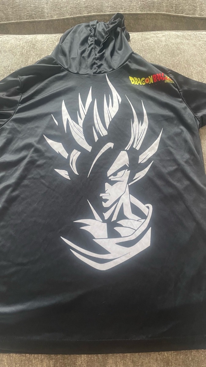 Dragon ball hooded t shirt