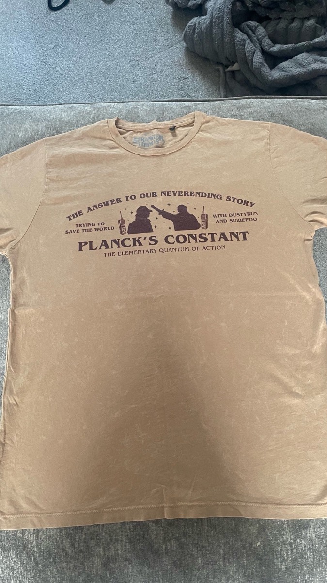 Stranger things t shirt.