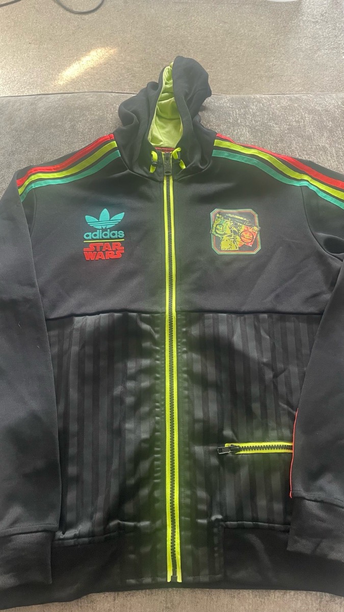 Adidas Star Wars boba fett track top