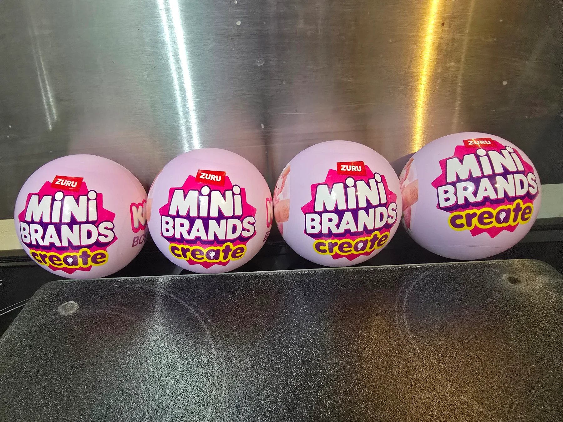 Mini brands create kawaii bouquets