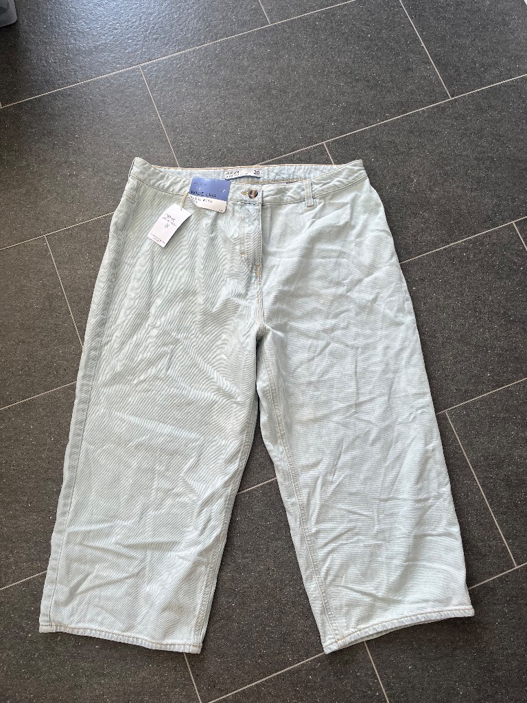 Next wide leg cropped jeans size 20 - BNWT