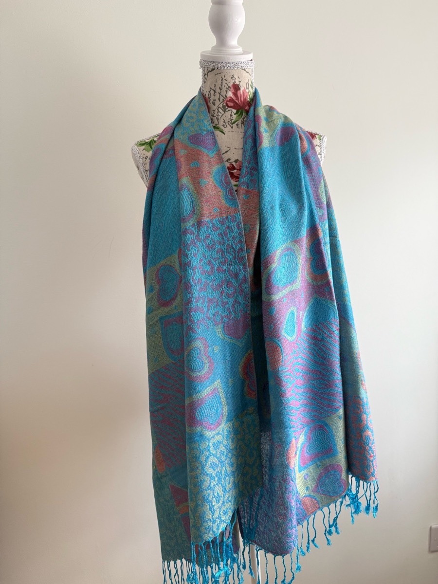 Bohemian Paisley Shawl Scarf