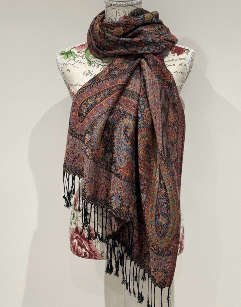 Bohemian Style Paisley Scarf
