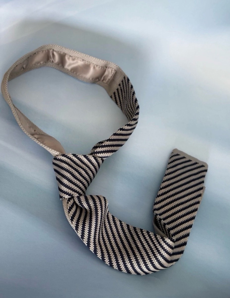 Casual Knitted Tie – Striped
